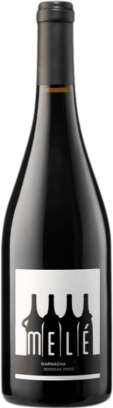 Envío gratis | Vino tinto Ziríes Melé I.G.P. Vino de la Tierra de Castilla Castilla la Mancha España Garnacha Tintorera 75 cl