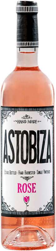 Envío gratis | Vino rosado Señorío de Astobiza Rosé D.O. Arabako Txakolina País Vasco España Hondarribi Zuri 75 cl