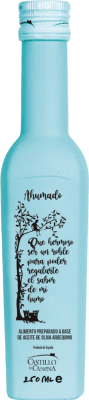 19,95 € Envio grátis | Azeite de Oliva Castillo de Canena AOVE Virgem Extra Garrafinha 25 cl Ahumado — Defumado