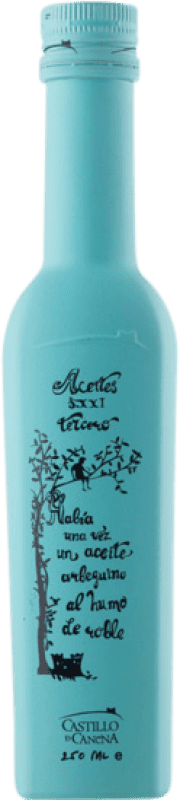 Envio grátis | Azeite de Oliva Castillo de Canena Ahumado Andaluzia Espanha Arbequina Garrafa Pequena 25 cl