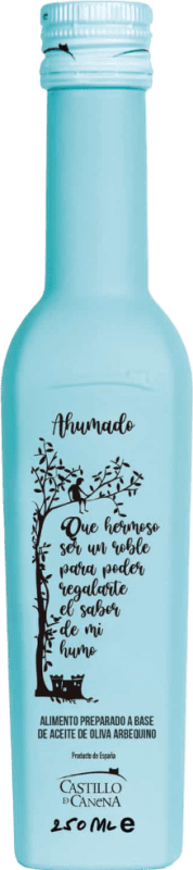 19,95 € Envio grátis | Azeite de Oliva Castillo de Canena AOVE Virgem Extra Garrafinha 25 cl Ahumado — Defumado
