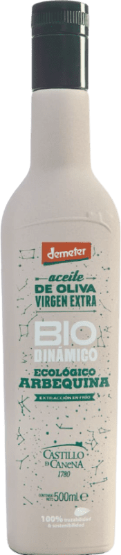 32,95 € Free Shipping | Olive Oil Castillo de Canena Biodinámico Ecológico Medium Bottle 50 cl