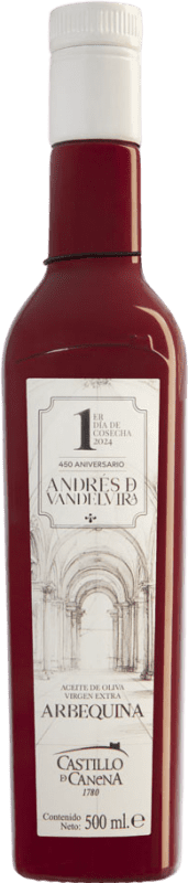 35,95 € Бесплатная доставка | Оливковое масло Castillo de Canena Primer Día de Cosecha — Первый день сбора урожая, ЭВО Экстра Вирджин Средняя бутылка 50 cl
