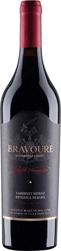 Spedizione Gratuita | Vino rosso Château Cristi Bravoure Moldavia, Repubblica Merlot, Cabernet Sauvignon 75 cl