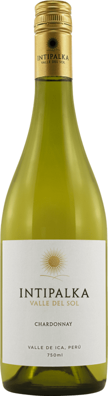 Free Shipping | White wine Viñas Queirolo Intipalka Peru Chardonnay 75 cl