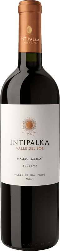 24,95 € | Красное вино Viñas Queirolo Intipalka Резерва Перу Merlot — Мерло, Malbec — Мальбек 75 cl