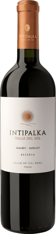 Free Shipping | Red wine Viñas Queirolo Intipalka Reserve Peru Merlot, Malbec 75 cl