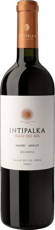 Envoi gratuit | Vin rouge Viñas Queirolo Intipalka Réserve Pérou Merlot, Malbec 75 cl