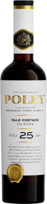 Envío gratis | Vino Generoso Fortificado Toro Albalá Marqués de Poley Solera, Palo Cortado, Fino en Rama D.O. Montilla-Moriles Andalucía España Pedro Ximénez 25 Años Botella Medium 50 cl
