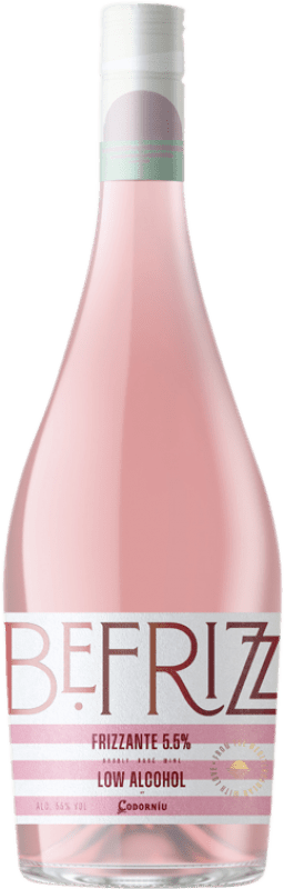 Envio grátis | Vinho rosé Codorníu Be Frizz Rosado Espanha 75 cl