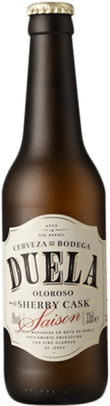 Envoi gratuit | Bière Sherry Beer Duela Saison Sherry Oloroso Cask Andalousie Espagne Bouteille Tiers 33 cl