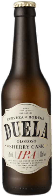 Envio grátis | Cerveja Sherry Beer Duela IPA Sherry Cask Andaluzia Espanha Garrafa Terço 33 cl