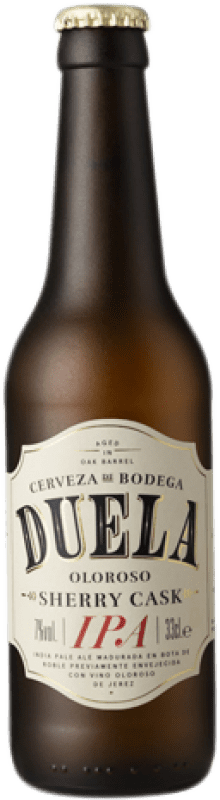 免费送货 | 啤酒 Sherry Beer Duela Sherry Cask Finish — 橡木桶陈酿收尾, IPA — India Pale Ale 安达卢西亚 西班牙 三分之一升瓶 33 cl