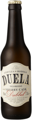Spedizione Gratuita | Birra Sherry Beer Duela Dubbel Oloroso Sherry Cask Finish — Affinamento in Botte Andalusia Spagna Bottiglietta Terzo 33 cl
