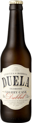 Пиво Sherry Beer Duela Oloroso Sherry Cask Finish — Финишная выдержка в бочке, Dubbel — Дуббель Бутылка на треть 33 cl