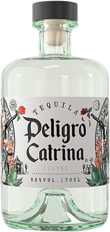 11,95 € | Tequila Andalusí Peligro Catrina Silver Spain Bottle 70 cl
