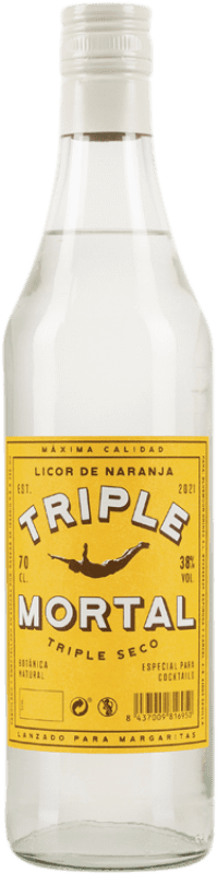 Free Shipping | Triple Dry Cruzplata Mortal Mexico 70 cl