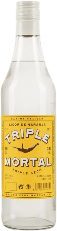 免费送货 | 君度橙酒 Triple sec Cruzplata Mortal 墨西哥 70 cl