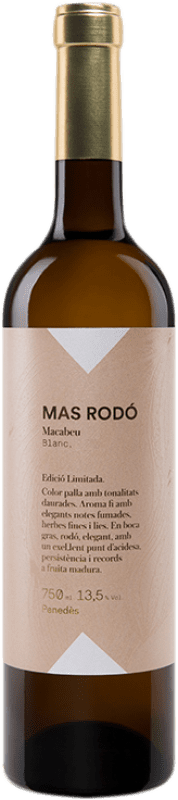 14,95 € | Белое вино Mas Rodó старения D.O. Penedès Каталония Испания Macabeo 75 cl