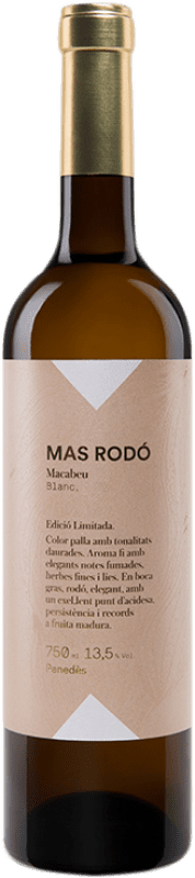 Kostenloser Versand | Weißwein Mas Rodó Crianza — Kurze Fassreifung D.O. Penedès Katalonien Spanien Macabeo 75 cl