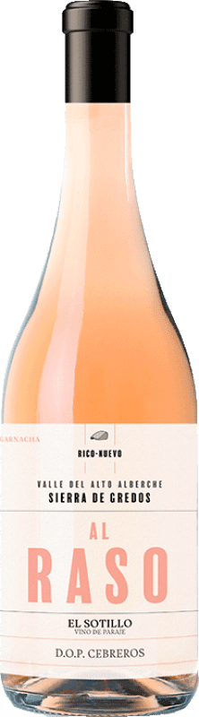 Envio grátis | Vinho rosé Rico Nuevo Viticultores Al Raso D.O.P. Cebreros Castela e Leão Espanha Grenache 75 cl