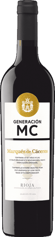 59,95 € Бесплатная доставка | Красное вино Marqués de Cáceres Generación MC D.O.Ca. Rioja