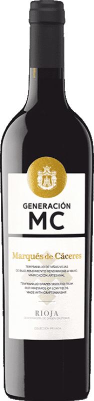 42,95 € | Red wine Marqués de Cáceres Generación MC D.O.Ca. Rioja The Rioja Spain Tempranillo 75 cl