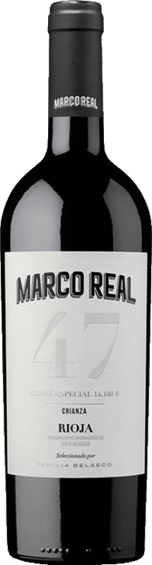 Free Shipping | Red wine Marco Real Cuvée Especial 47 Aged D.O.Ca. Rioja Basque Country Spain Tempranillo 75 cl