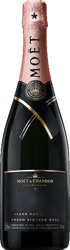 129,95 € 送料無料 | ロゼスパークリングワイン Moët & Chandon Grand Vintage Rosé A.O.C. Champagne