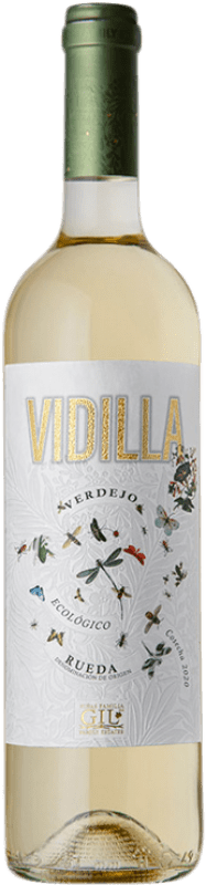 7,95 € | Vinho branco Shaya Vidilla ECO D.O. Rueda Castela e Leão Espanha Verdejo 75 cl