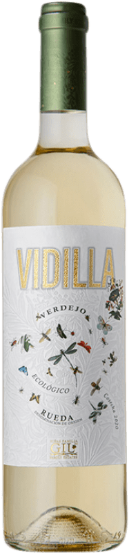 8,95 € | Белое вино Shaya Vidilla ECO D.O. Rueda Кастилия-Леон Испания Verdejo Органический 75 cl