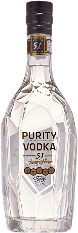 Envio grátis | Vodca Purity 51 Suécia 70 cl