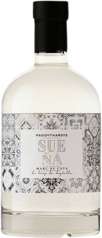 Envio grátis | Aguardente Orujo Pago de Tharsys Sueña Marc de Cava D.O. Valencia Comunidade Valenciana Espanha Garrafa Medium 50 cl