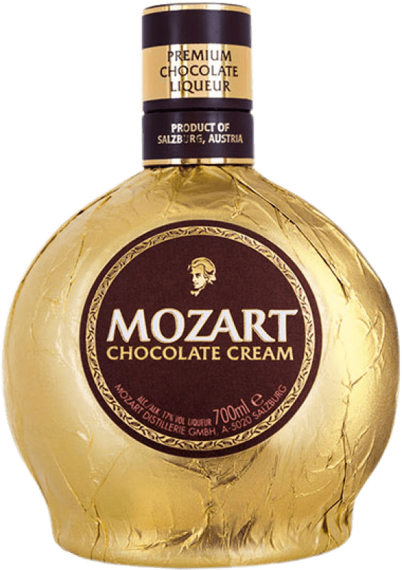 Envio grátis | Licor Creme Suntory Chocolate Áustria Garrafa Medium 50 cl