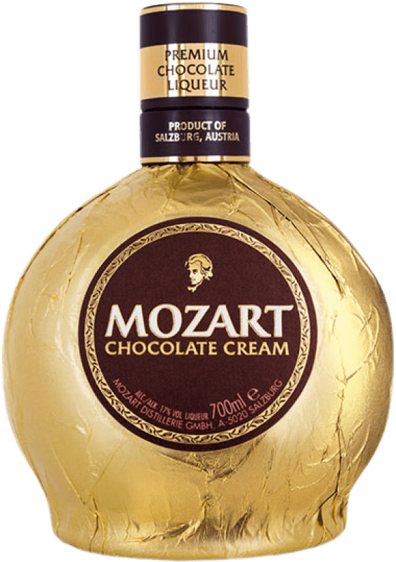 23,95 € Бесплатная доставка | Сливочный ликёр Suntory Chocolate Средняя бутылка 50 cl