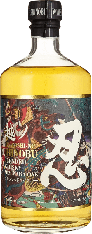 64,95 € Бесплатная доставка | Купажированный виски Shinobu Mizunara Oak