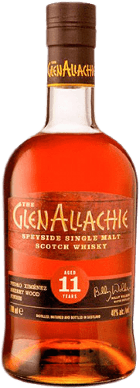 132,95 € Envio grátis | Uísque Single Malt Glenallachie Pedro Ximénez Wood Finish 11 Anos