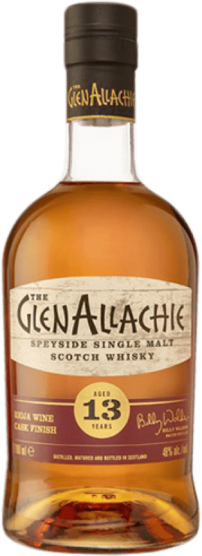 Free Shipping | Whisky Single Malt Glenallachie Rioja Wine Cask Finish Scotland United Kingdom 13 Years 70 cl