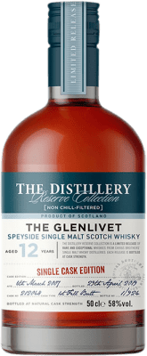 119,95 € | Single Malt Whisky Glenlivet Butt Single Cask, Limited Edition Scotland United Kingdom 12 Years Medium Bottle 50 cl