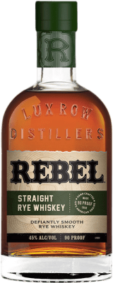 Bourbon Whisky Rebel Rye, Straight 70 cl