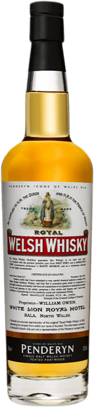 54,95 € | Whisky Single Malt Penderyn Welsh Royal — Real Wales Reino Unido 70 cl