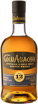 Single Malt Whisky Glenallachie French Virgin Speyside Oak Cask 12 Years 70 cl