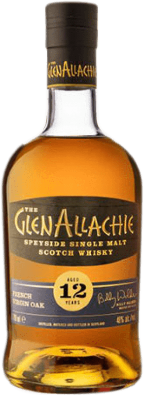 79,95 € | 威士忌单一麦芽威士忌 Glenallachie French Virgin Oak Speyside 斯佩塞 英国 12 岁 70 cl