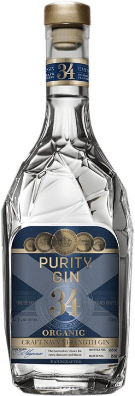 39,95 € | Gin Purity Organic Craft Nordic Navy Strength Gin Svezia 70 cl