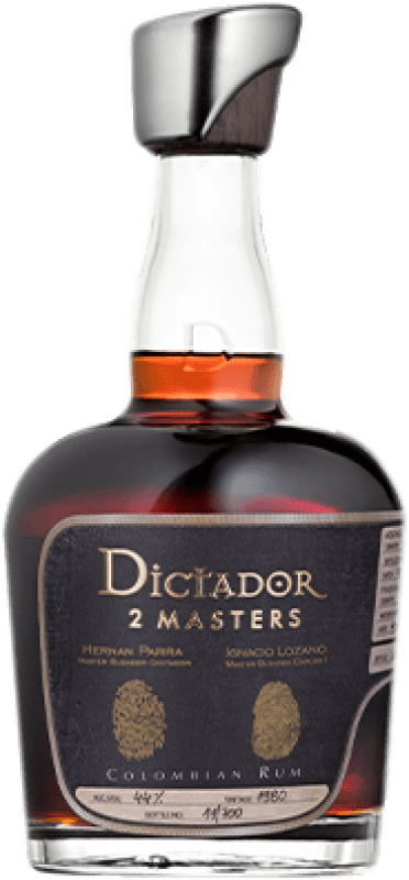 送料無料 | ラム Dictador 2 Masters Carlos I コロンビア 70 cl