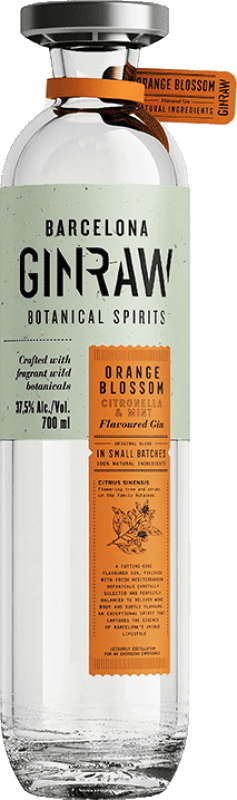 Бесплатная доставка | Джин Ginraw Gin Azahar Orange Blosson D.O. Catalunya Каталония Испания 70 cl