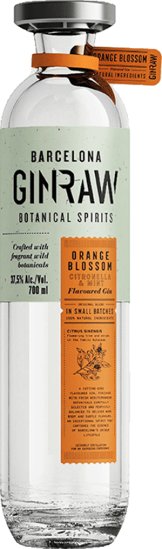 38,95 € | Ginebra Ginraw Azahar Orange Blosson D.O. Catalunya Cataluña España 70 cl