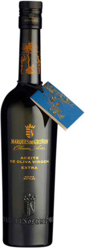 Envío gratis | Aceite de Oliva Marqués de Griñón Oleum Artis Picual, Arbequina Botella Medium 50 cl