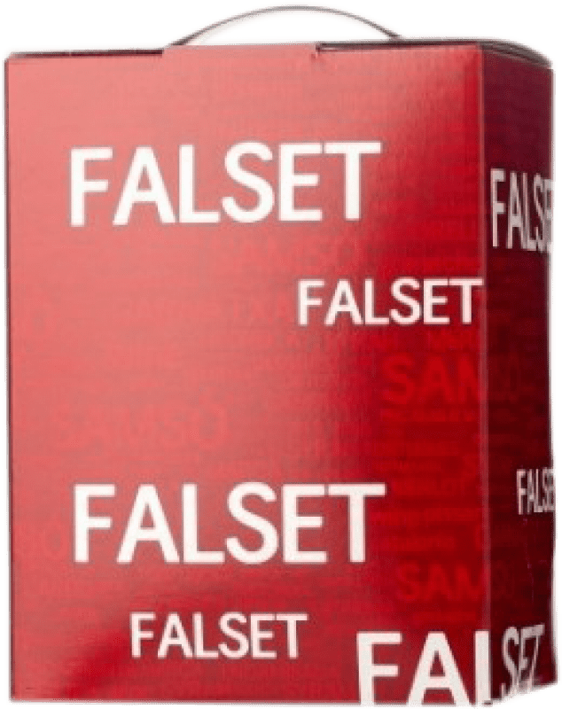 15,95 € | Red Sparkling Wine Falset Marçà D.O. Montsant Spain Syrah, Grenache, Samsó Bag in Box 5 L