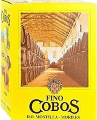 Envío gratis | Vino Generoso Fortificado Navisa Cobos Fino D.O. Montilla-Moriles España Pedro Ximénez Bag in Box 5 L